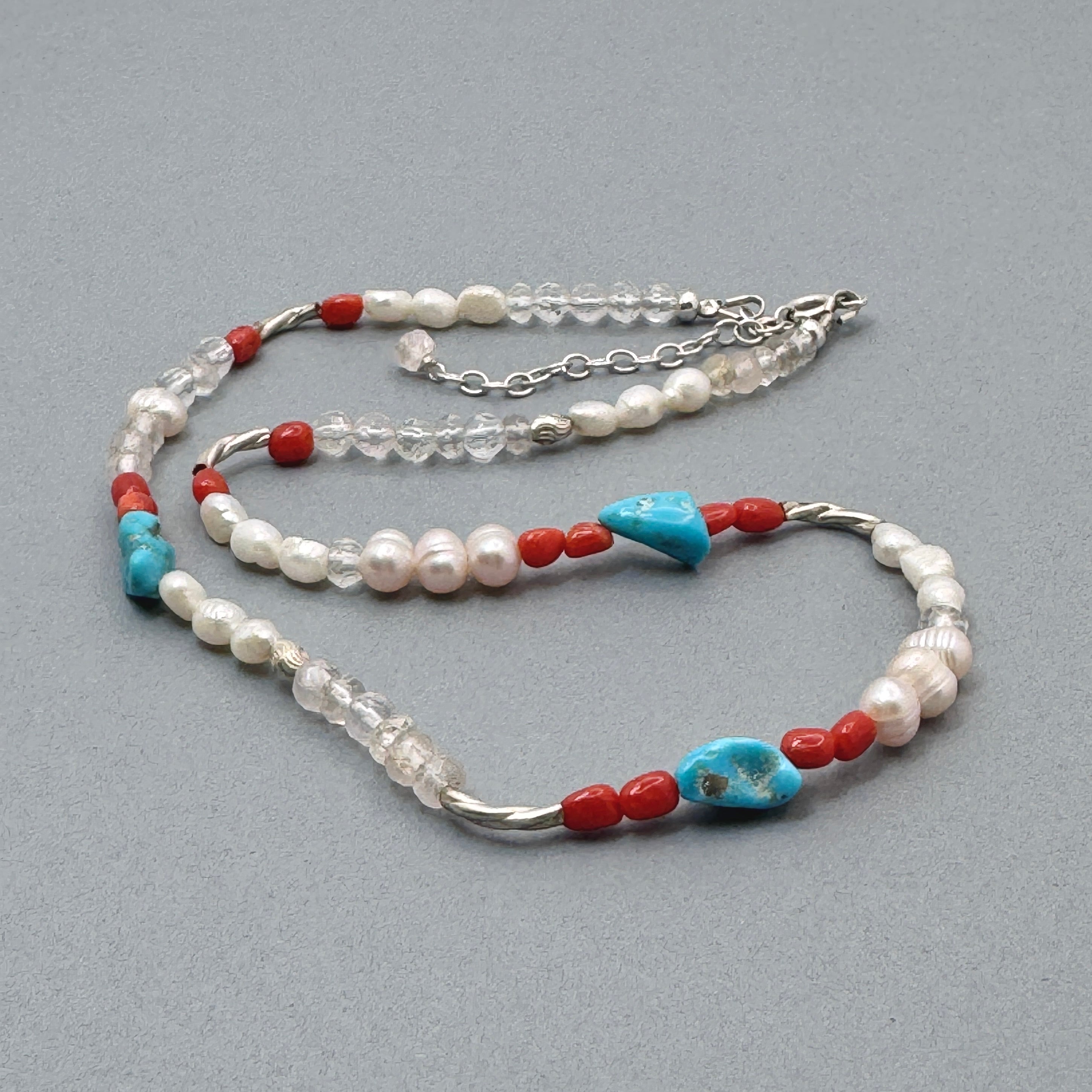 Campitos Turquoise & Sterling Silver Necklace