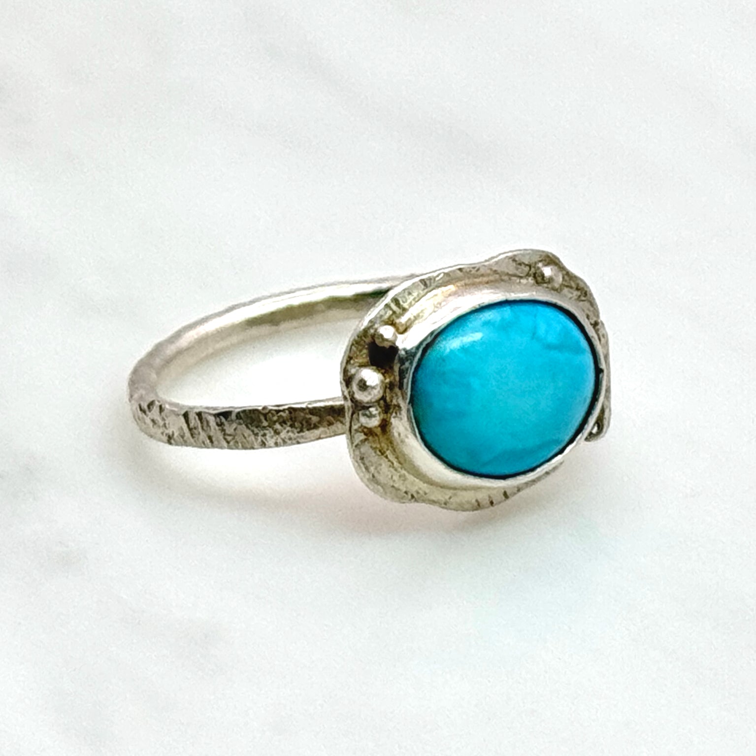 Blue Ridge Turquoise Sterling Silver Ring