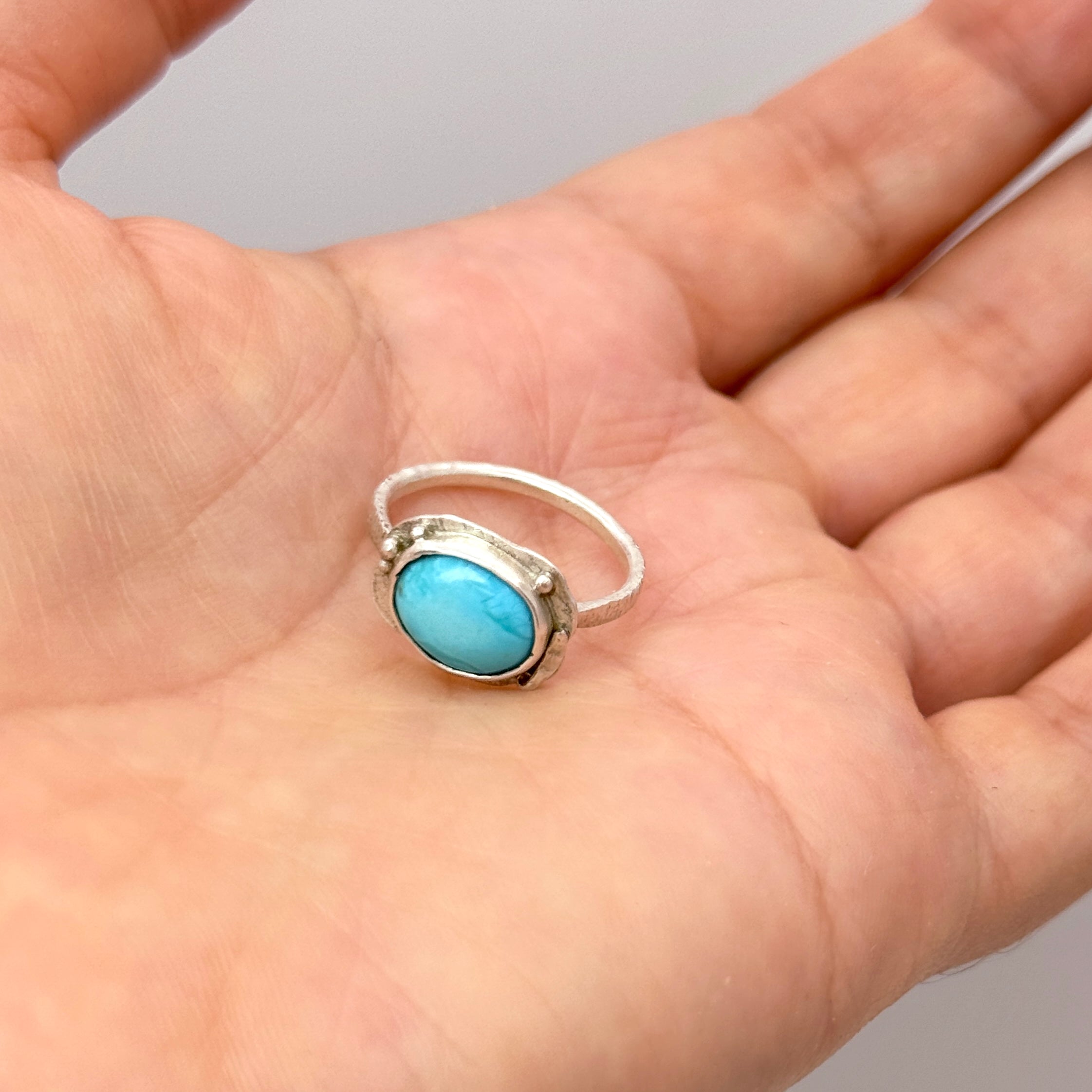 Blue Ridge Turquoise Sterling Silver Ring