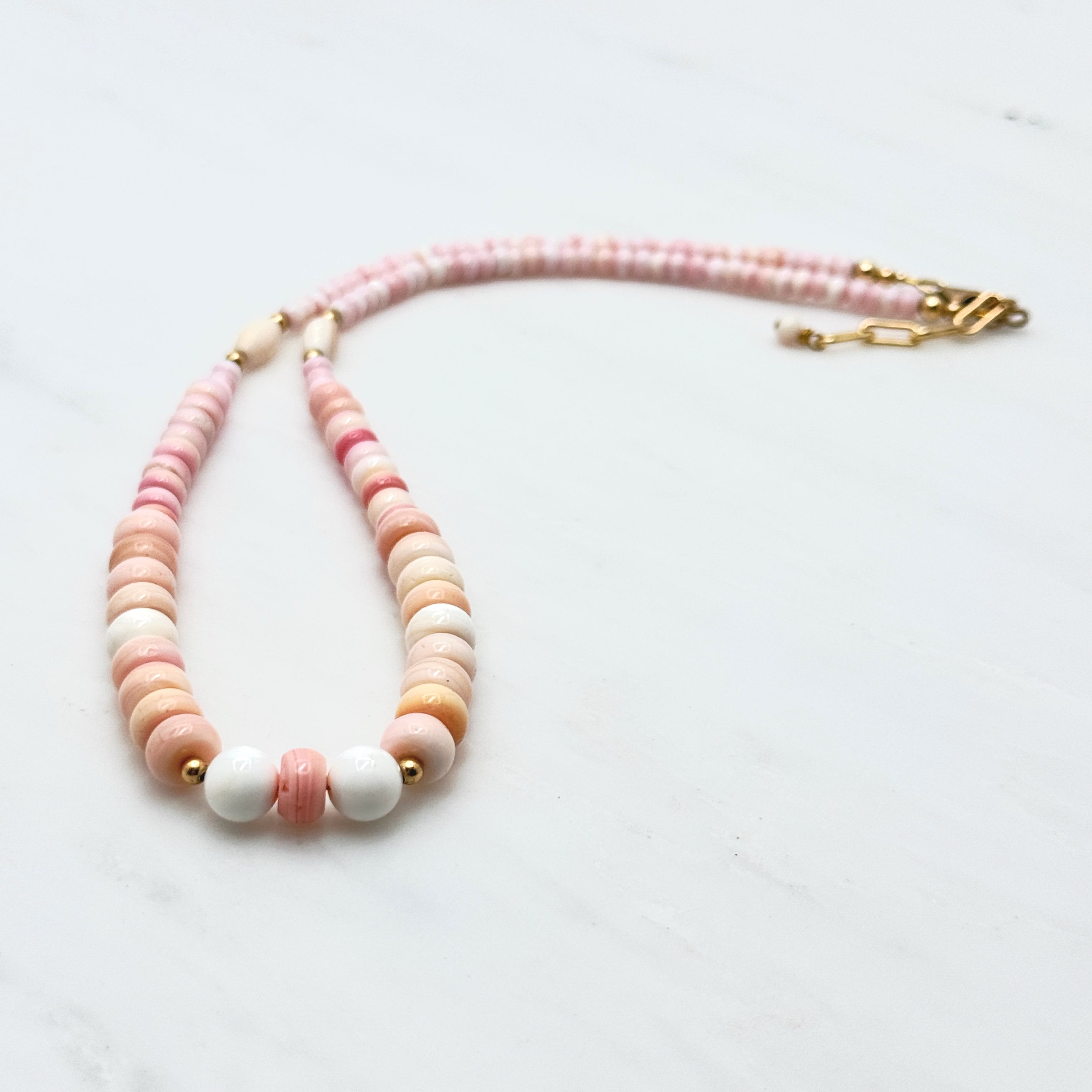 Pink Conch Shell 14Kt Gold-Filled Necklace