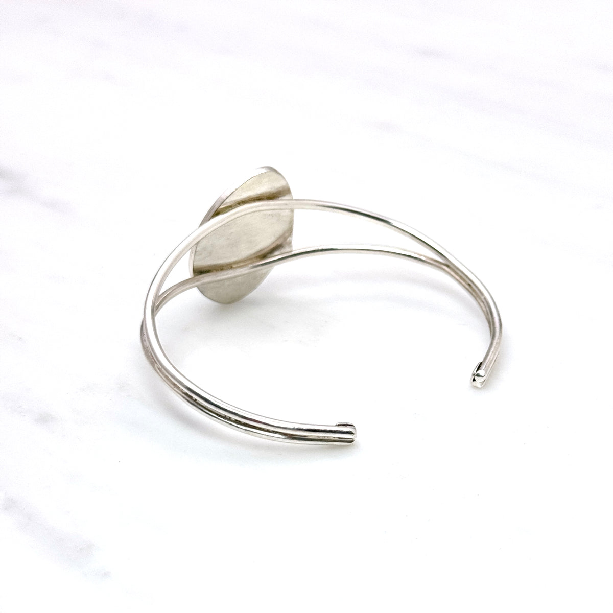 Amazonite Sterling Silver Statement Cuff