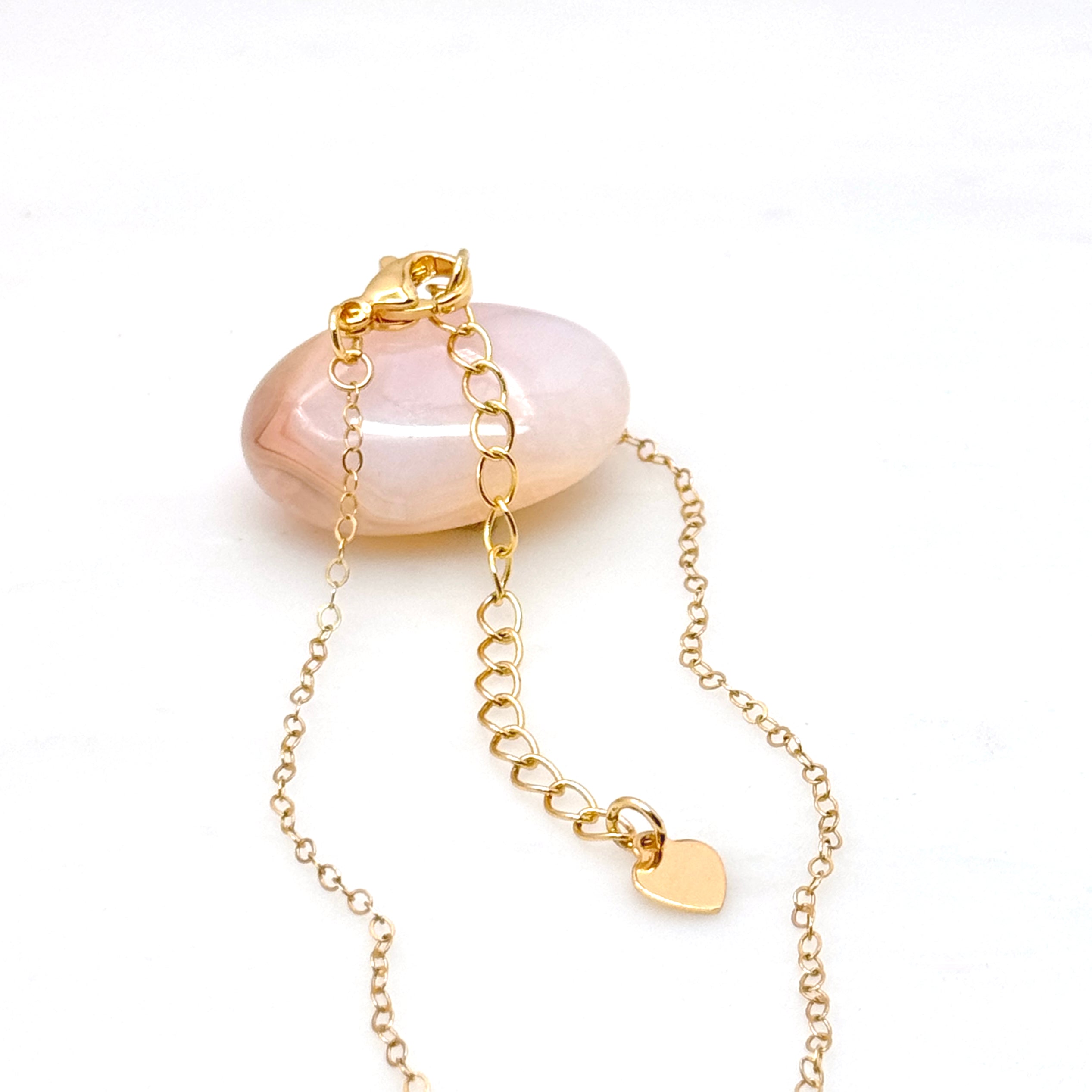 White Fireball Pearl Mixed Metal Necklace