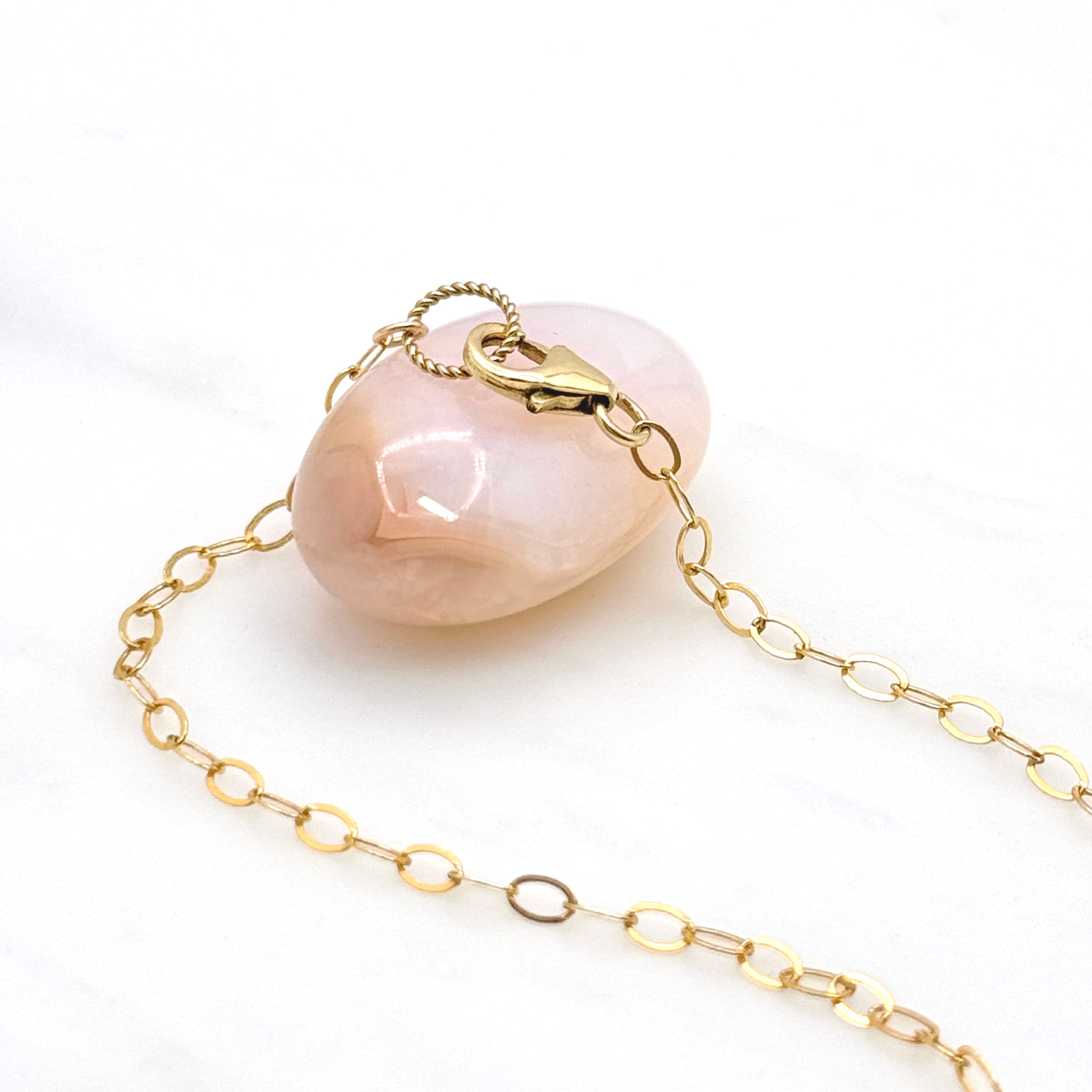Tahitian Pearl Mixed Metal Pendant Necklace