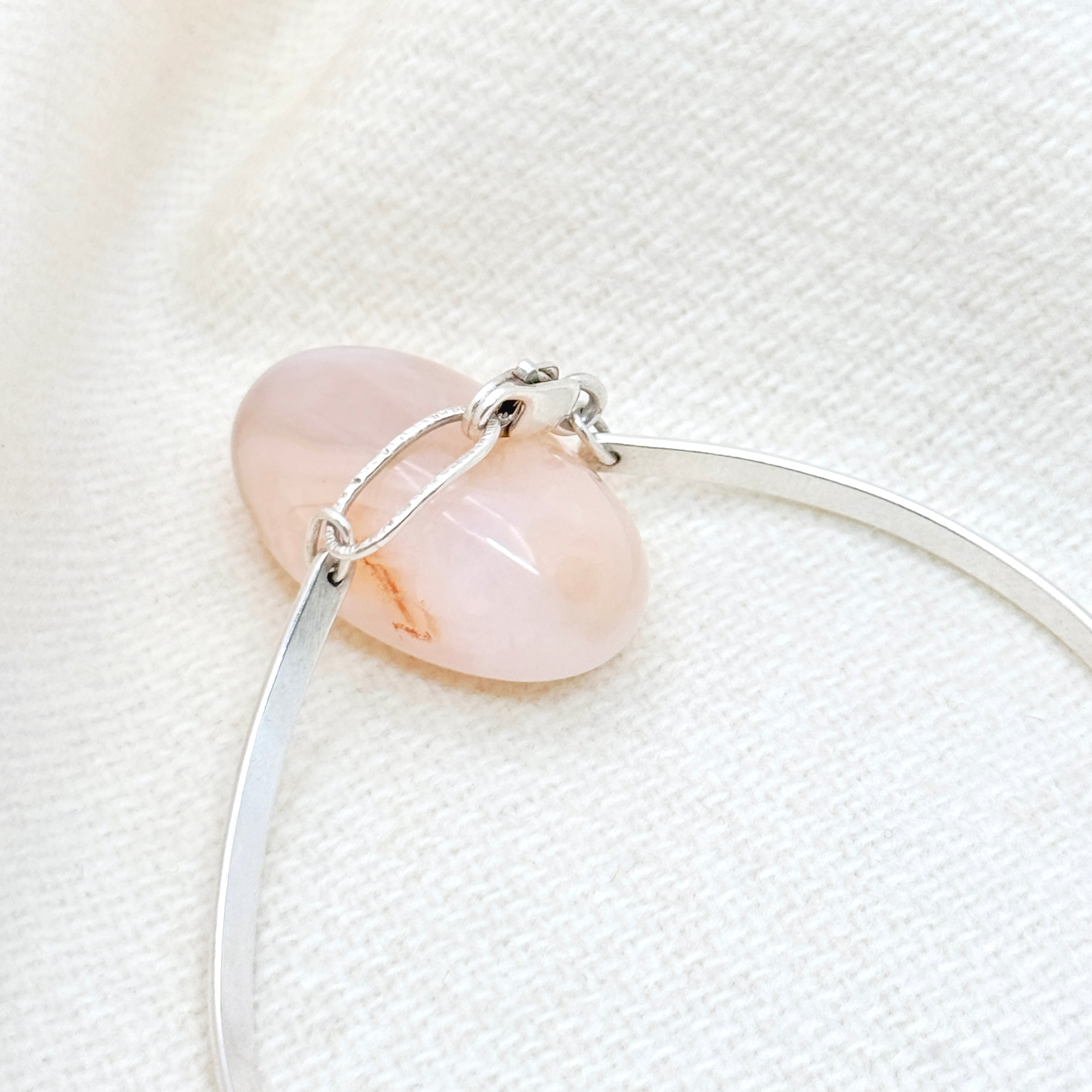 Handmade Sterling Silver Long Link Bracelet