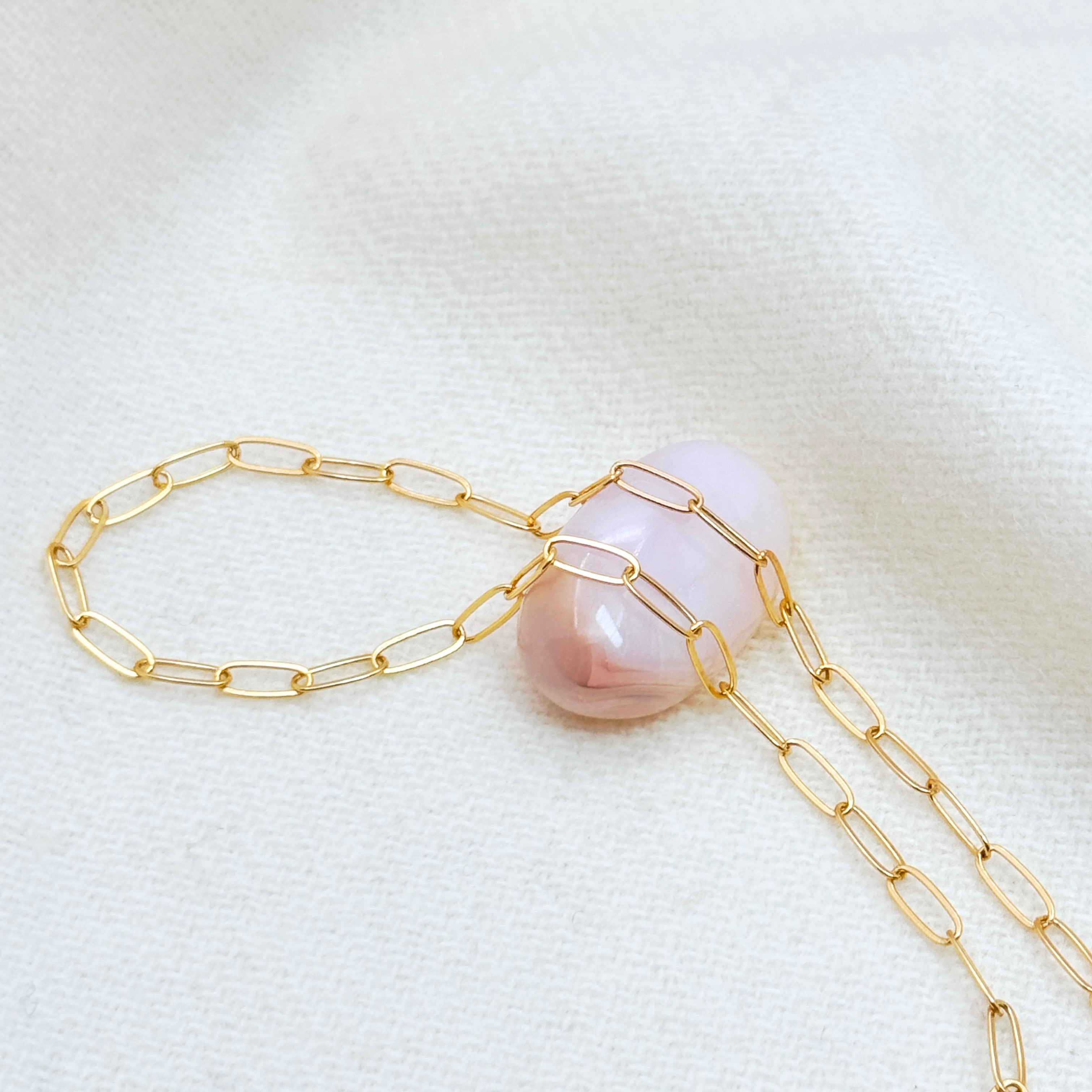 14k Gold-Filled Tahitian Pearl Drop Necklace