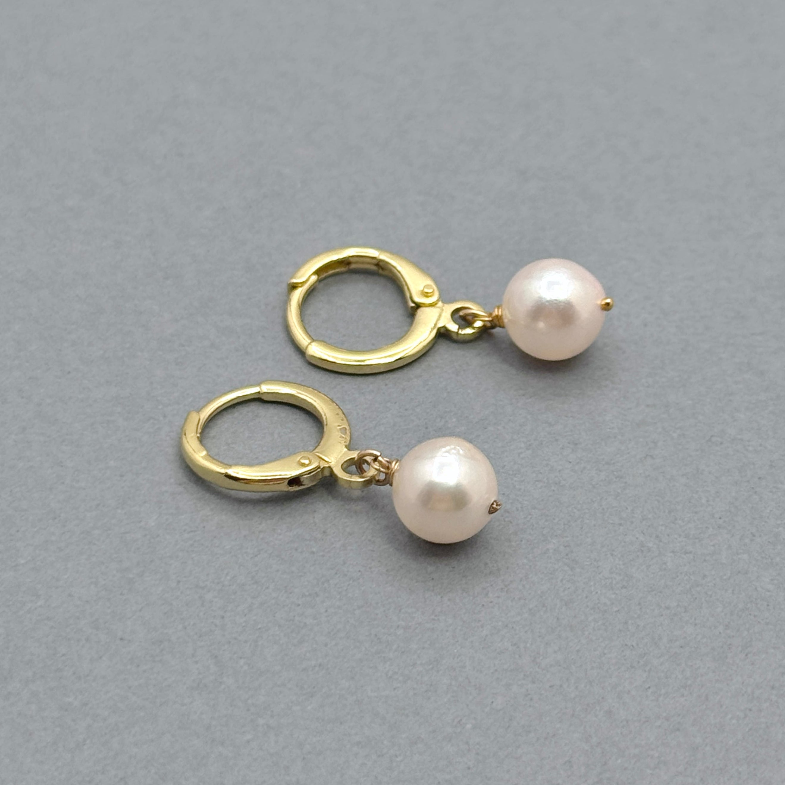14k Gold-Filled Akoya Pearl Drop Earrings