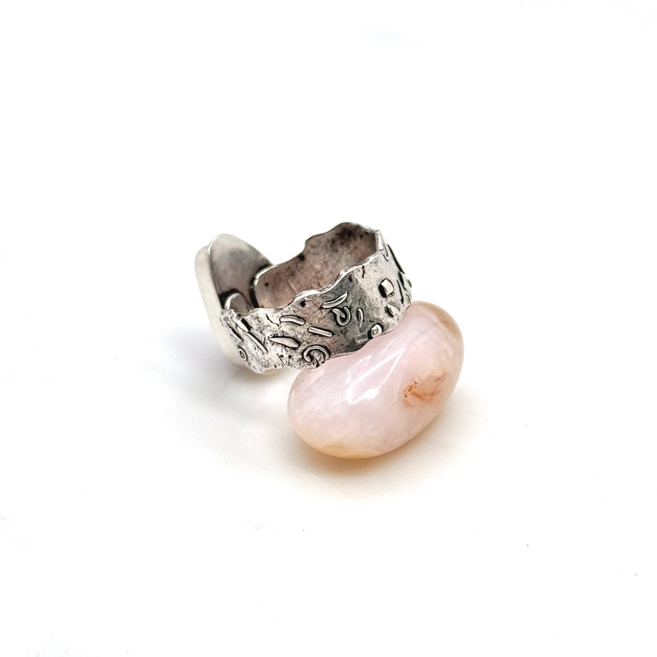Mexican Cantera Opal Sterling Silver Ring