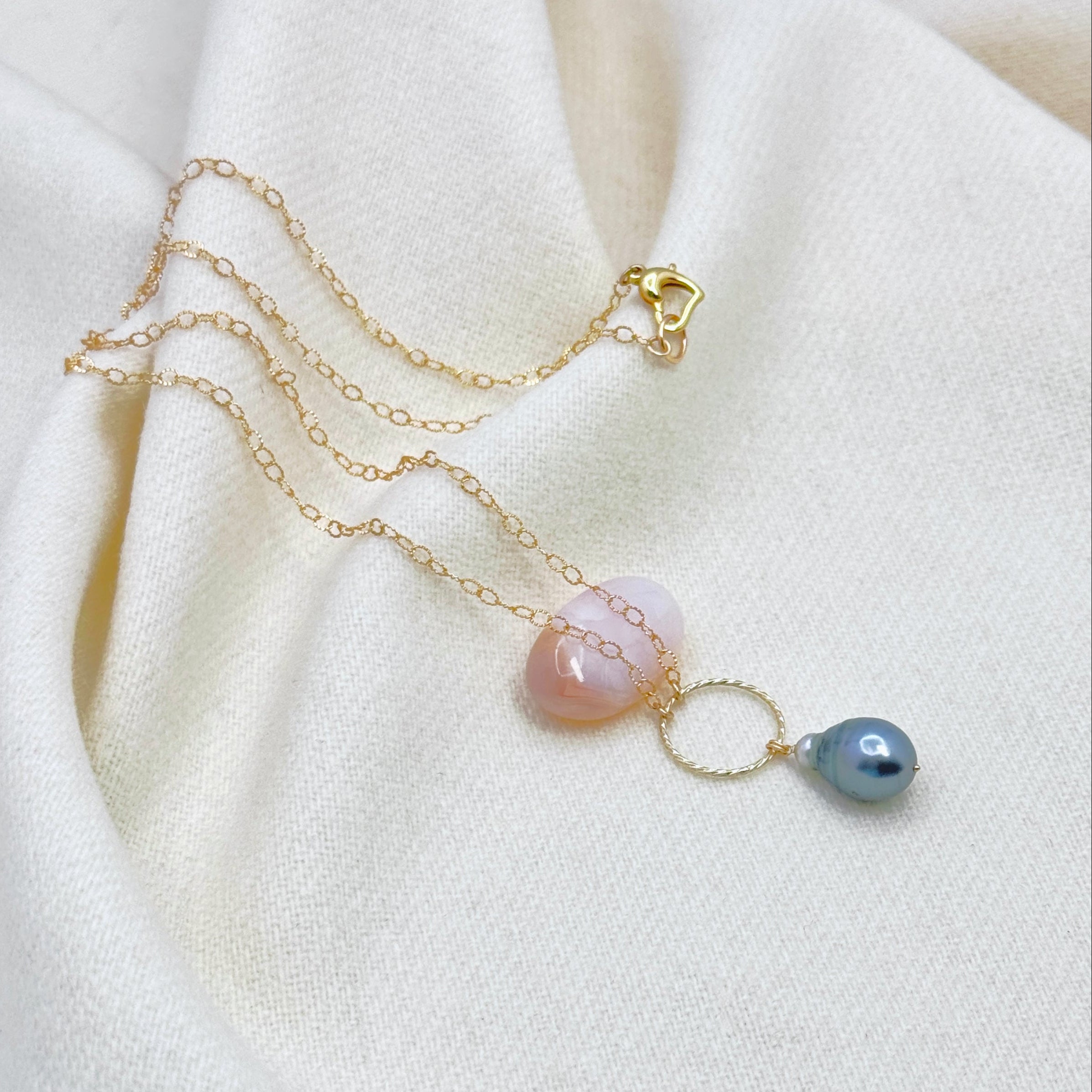 Large Tahitian Pearl Drop Necklace
