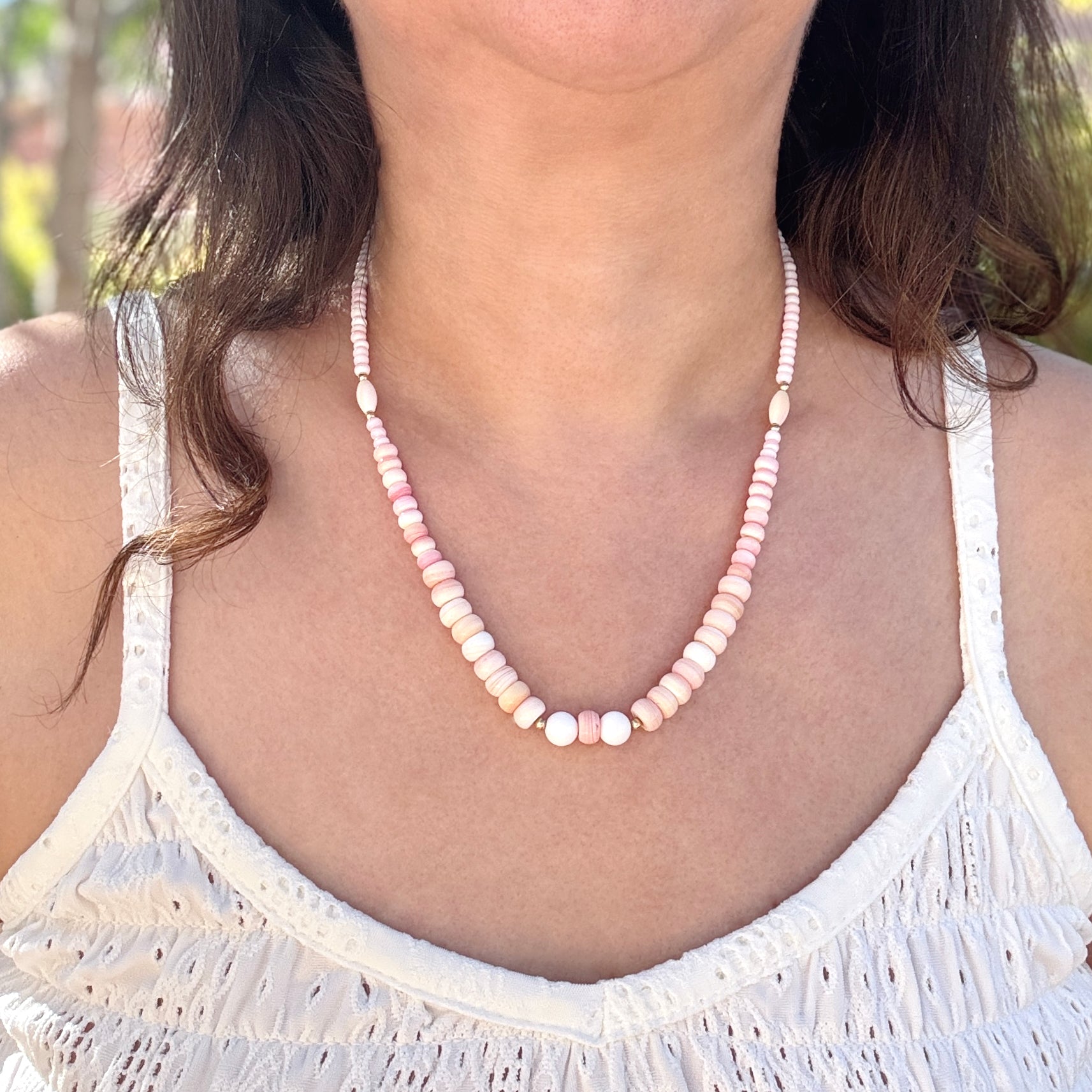 Pink Conch Shell 14Kt Gold-Filled Necklace