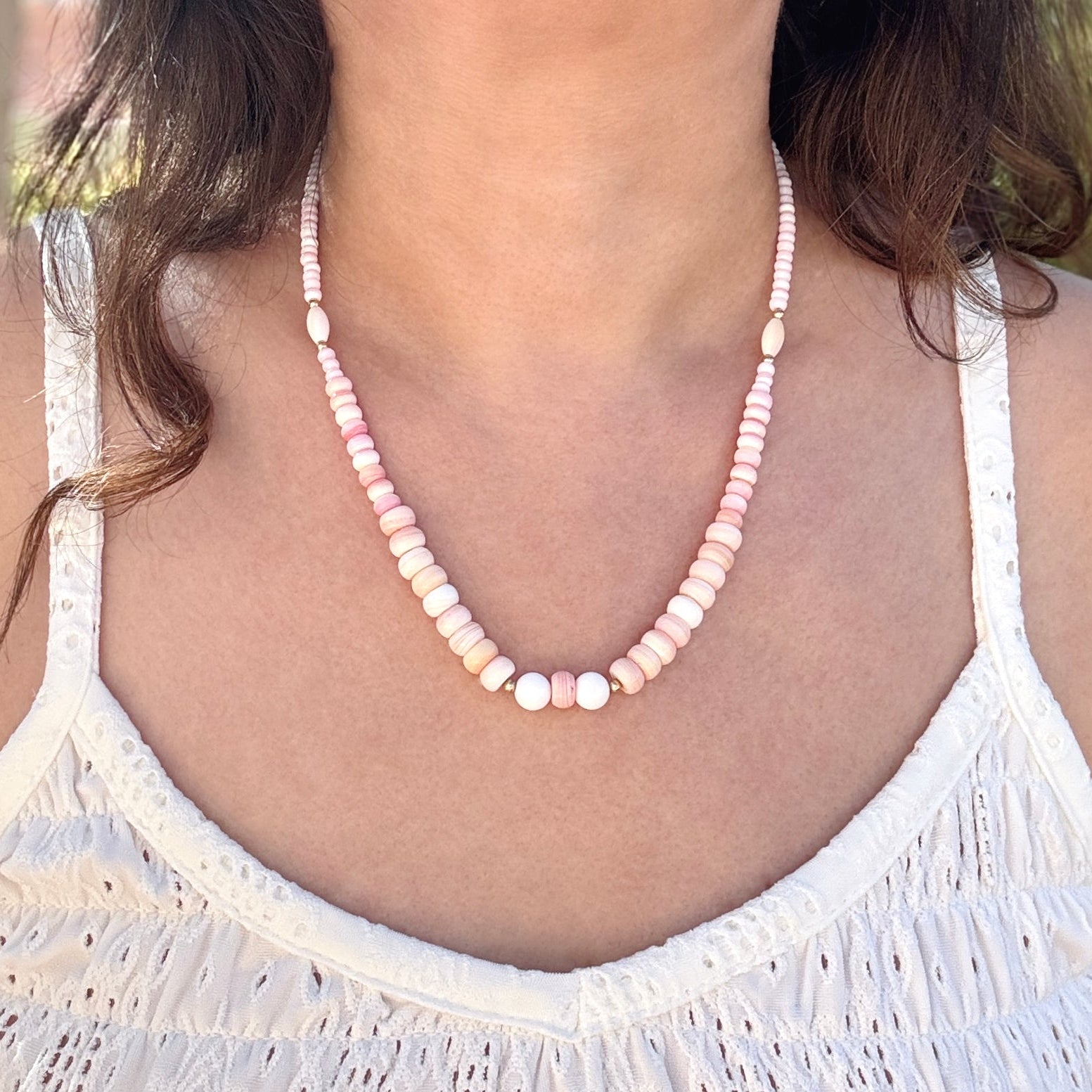 Pink Conch Shell 14Kt Gold-Filled Necklace