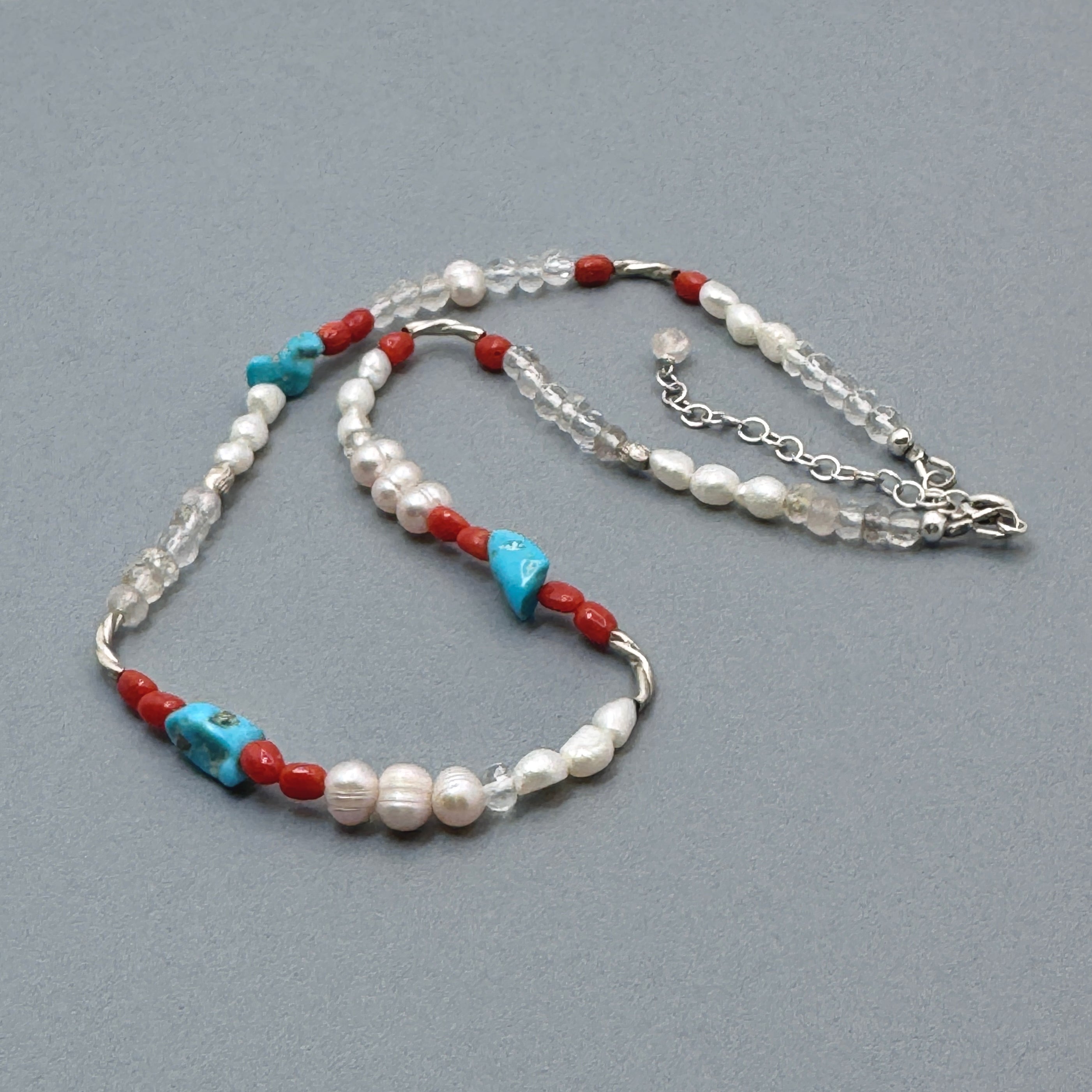 Campitos Turquoise & Sterling Silver Necklace