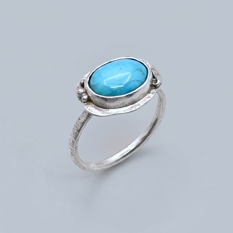 Blue Ridge Turquoise Sterling Silver Ring