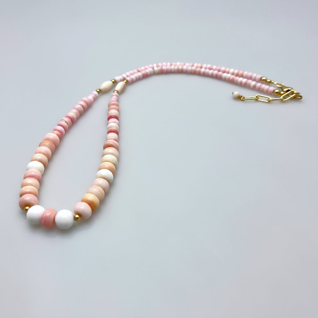 Pink Conch Shell 14Kt Gold-Filled Necklace