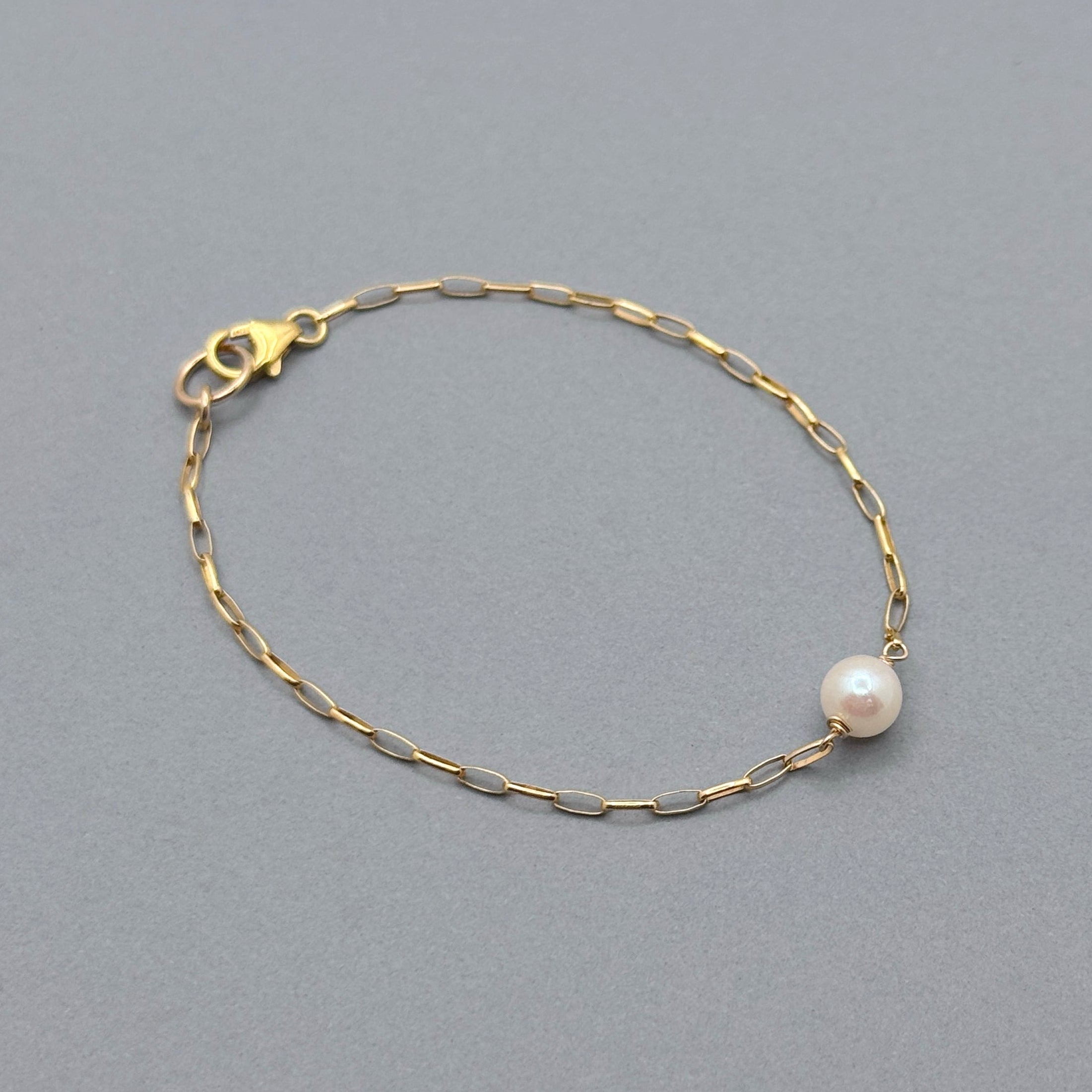 Akoya Pearl Bracelet in 14Kt Gold-Filled