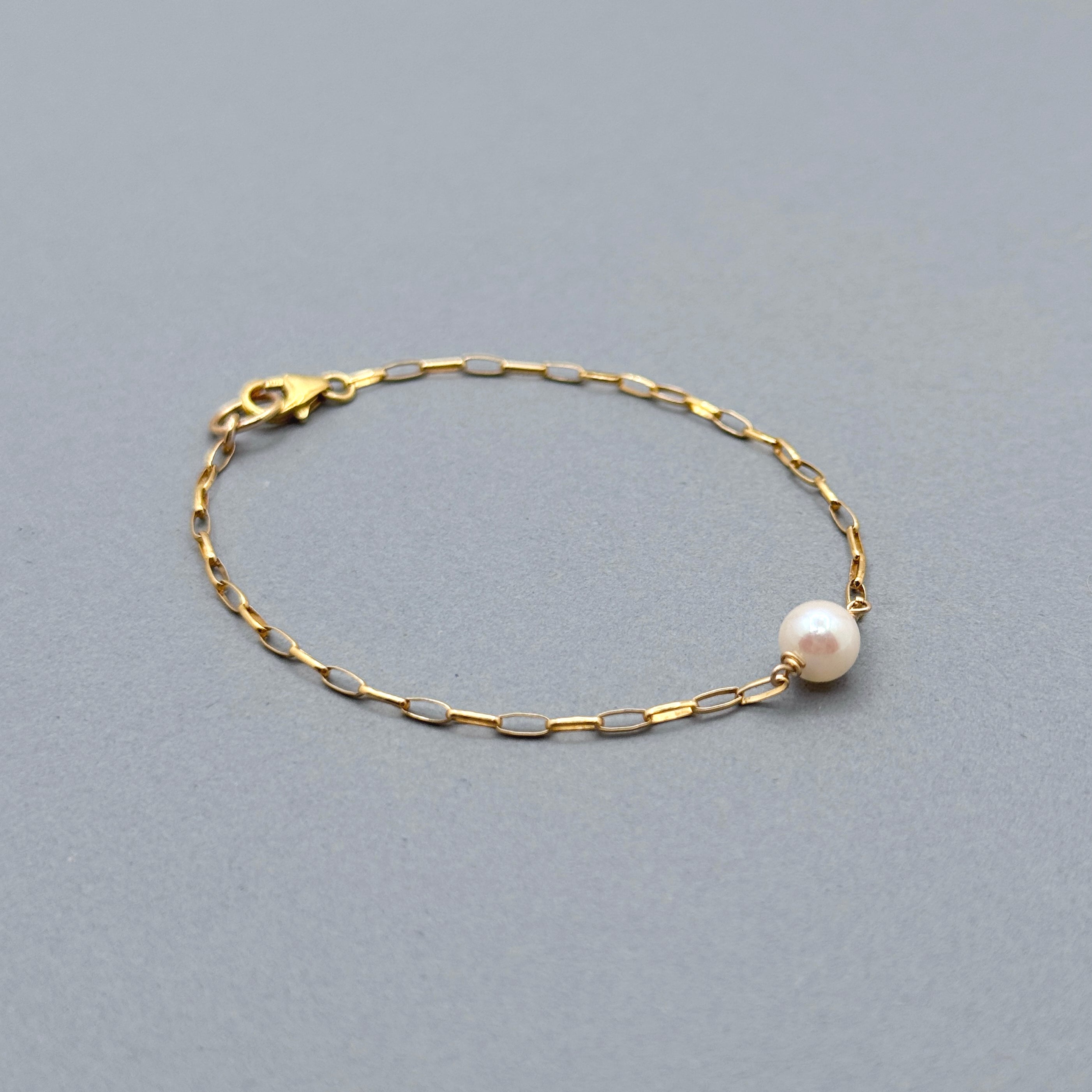 Akoya Pearl Bracelet in 14Kt Gold-Filled