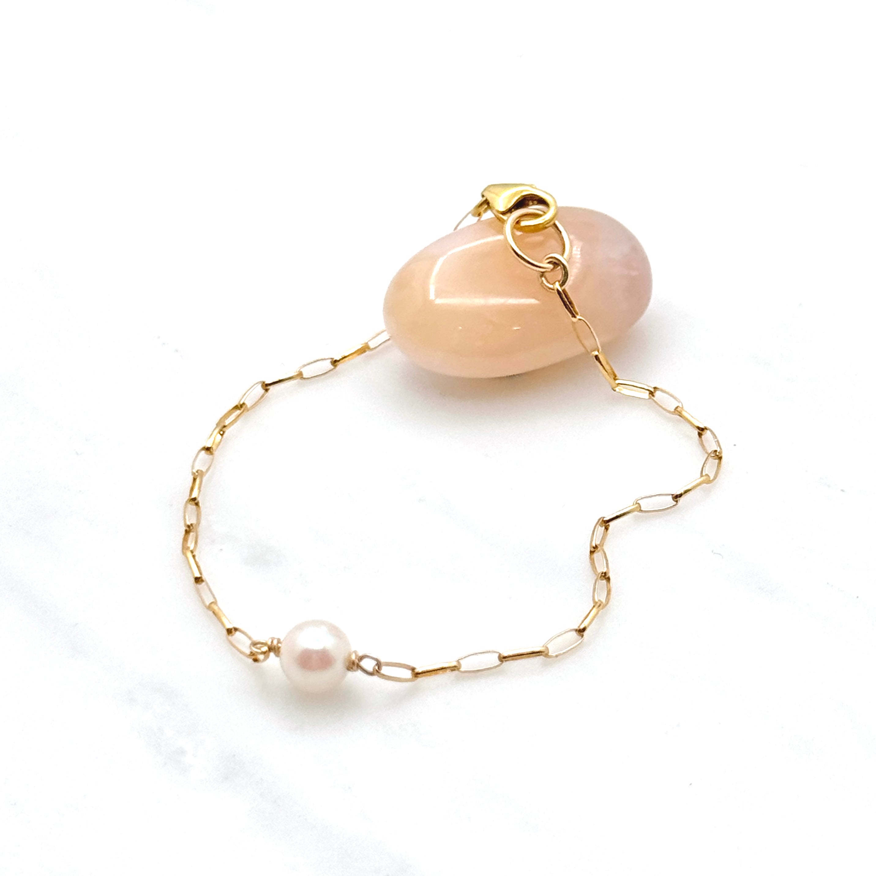 Akoya Pearl Bracelet in 14Kt Gold-Filled