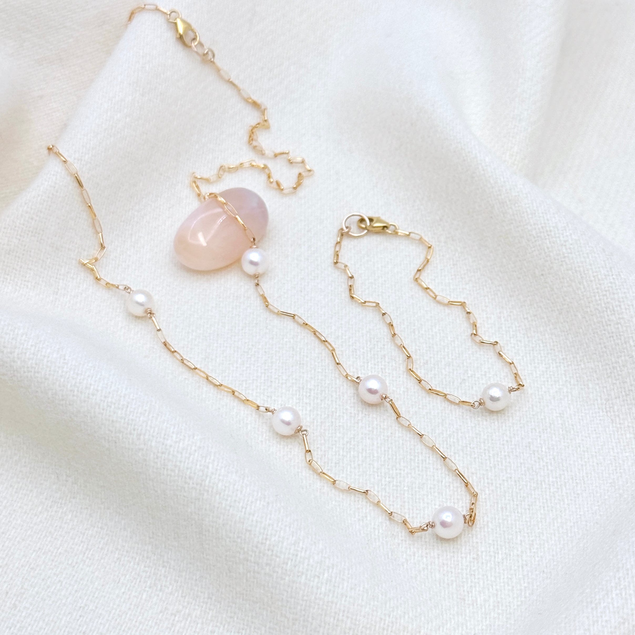 Akoya Pearl Bracelet in 14Kt Gold-Filled