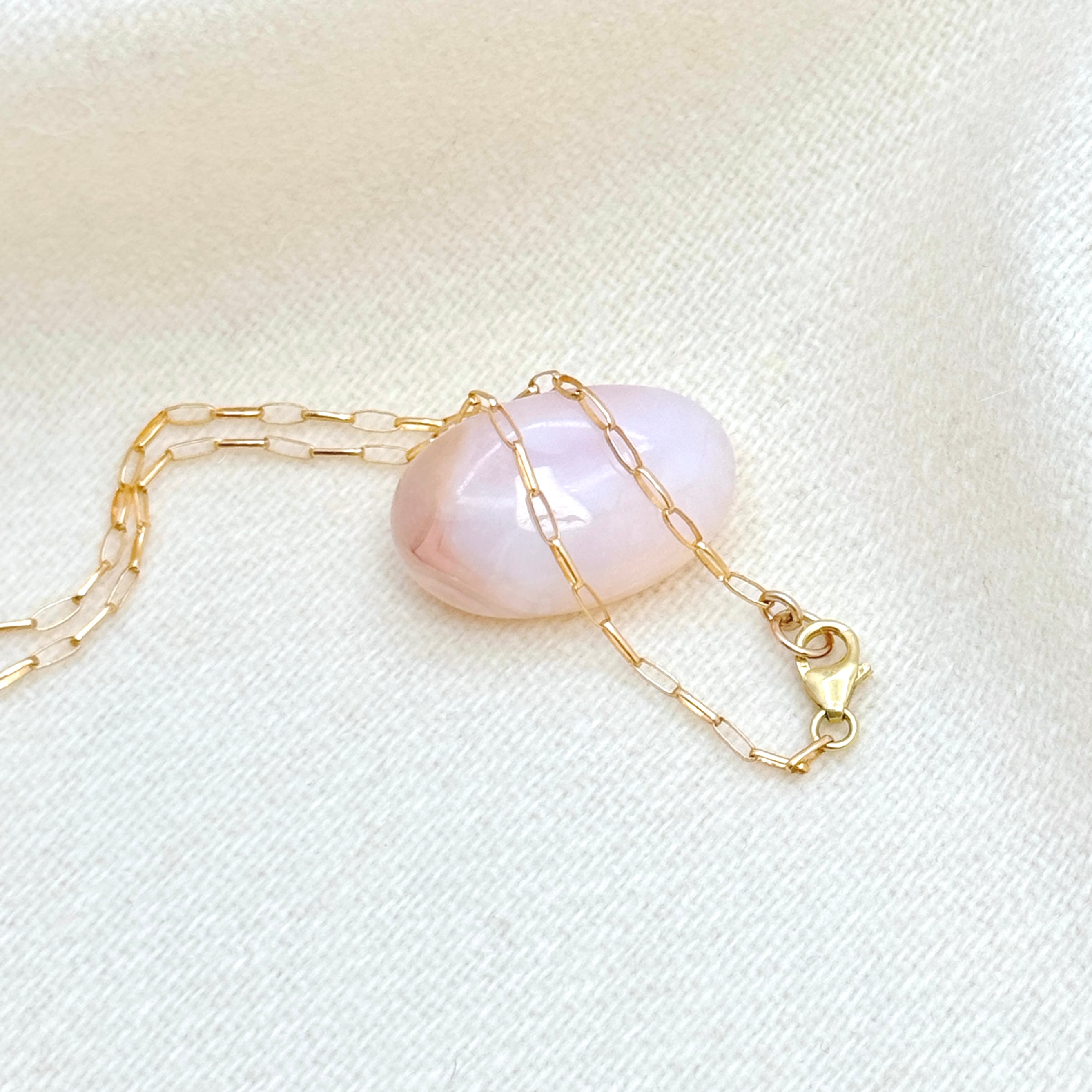 14k Gold-Filled Long Baroque Pearl Necklace