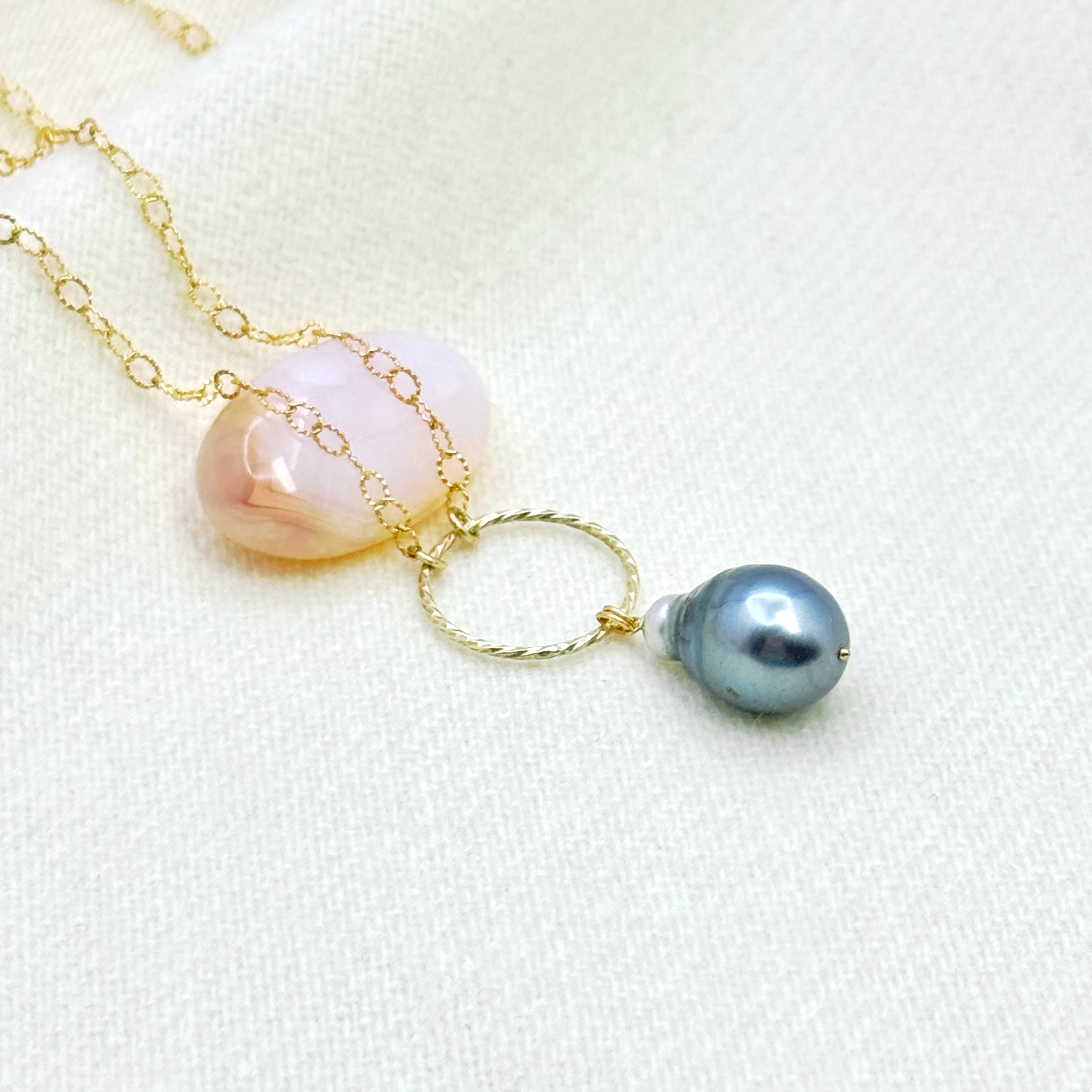 Large Tahitian Pearl Drop Necklace